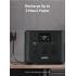 LESSO P10 Portable Energy Storage 1200W High-Power 1008Wh Battery with USB-A, Type-C, AC/DC & Car Port Outputs, Long 2000+ Cycle Life, Compact & Lightweight (10.5kg) Power Station - Black
